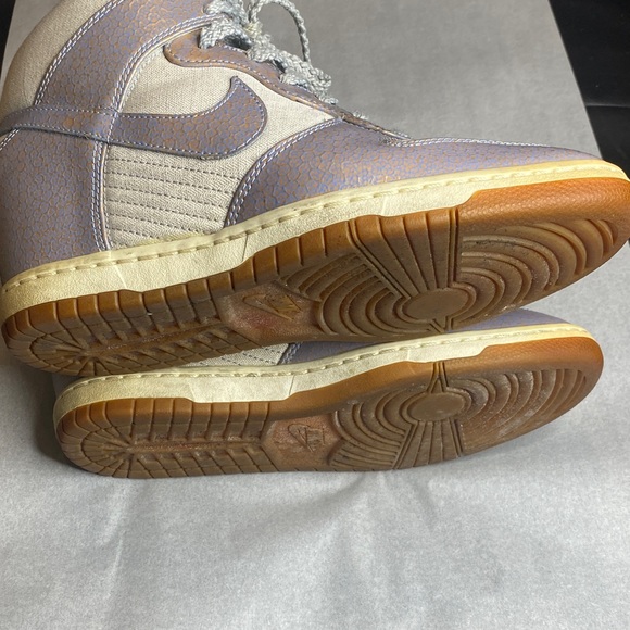 Nike Dunk Sky High Hidden Wedge Women's Size 10 Sneakers Canyon Gray - Picture 4 of 7